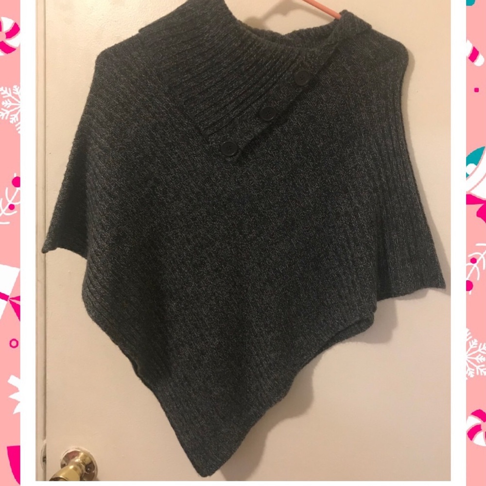 Sweater blouse preteen. Size: XL Dark Heather Gray